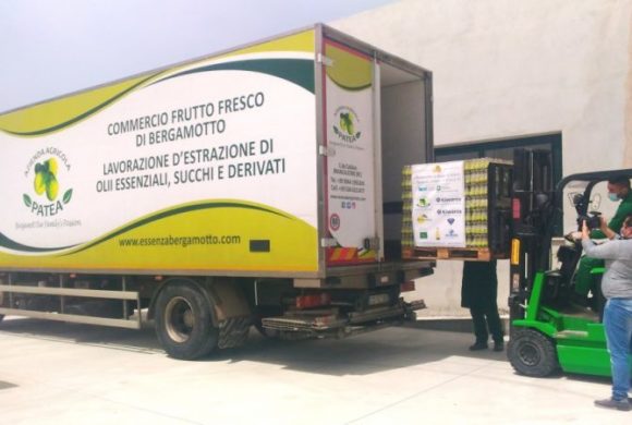 Il bergamotto della solidarietà: da Reggio al nord… succo di bergamotto agli ospedali Covid di Roma e di Bergamo